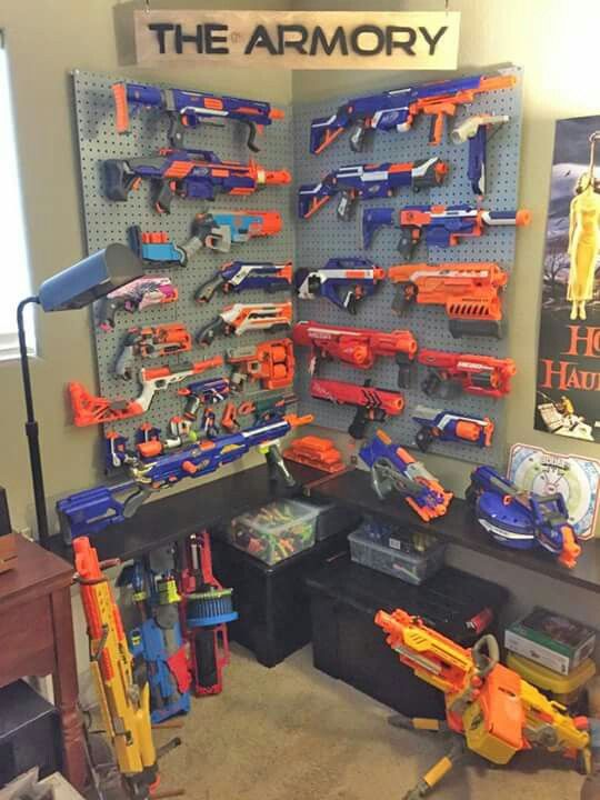 A Closet Armory of Nerf