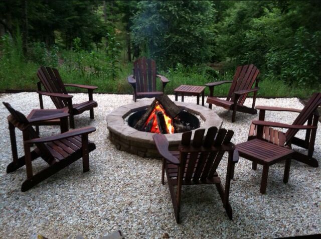 Adirondack Fire Pit