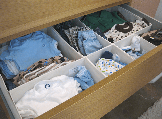 Baby Clothes Storage Ideas