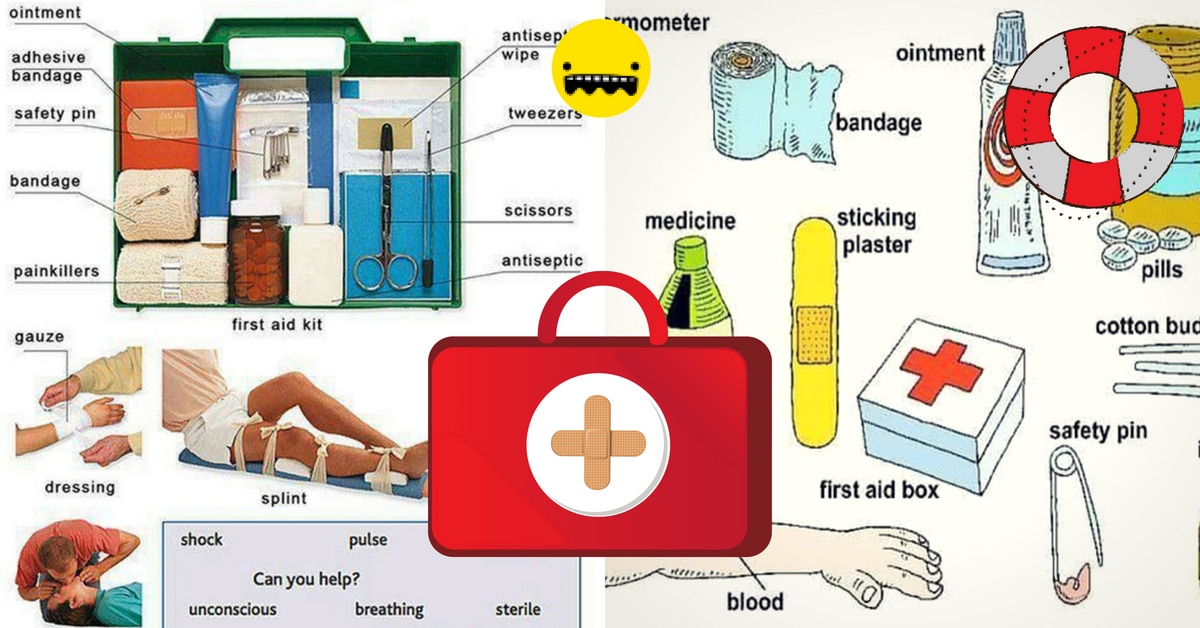 First Aid kit contents