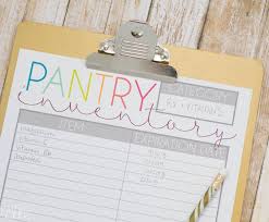 Free Printable Pantry List: Keep an Inventory & Stay Organized