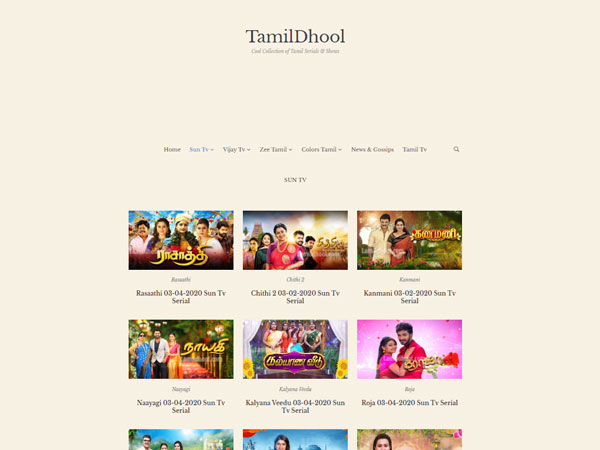 Tamildhool movie list