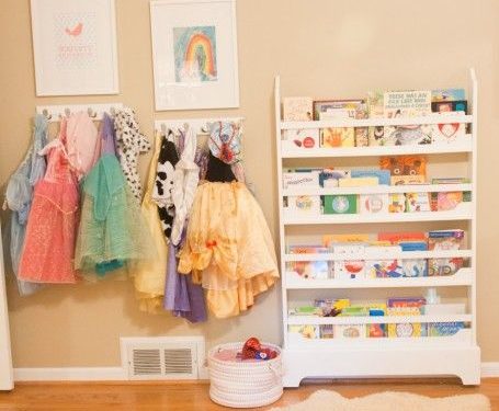 Kids Dress-Up Clothes Storage and Organization Ideas
