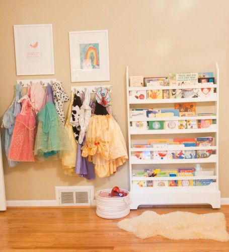 Kids Dress-Up Clothes Storage and Organization Ideas