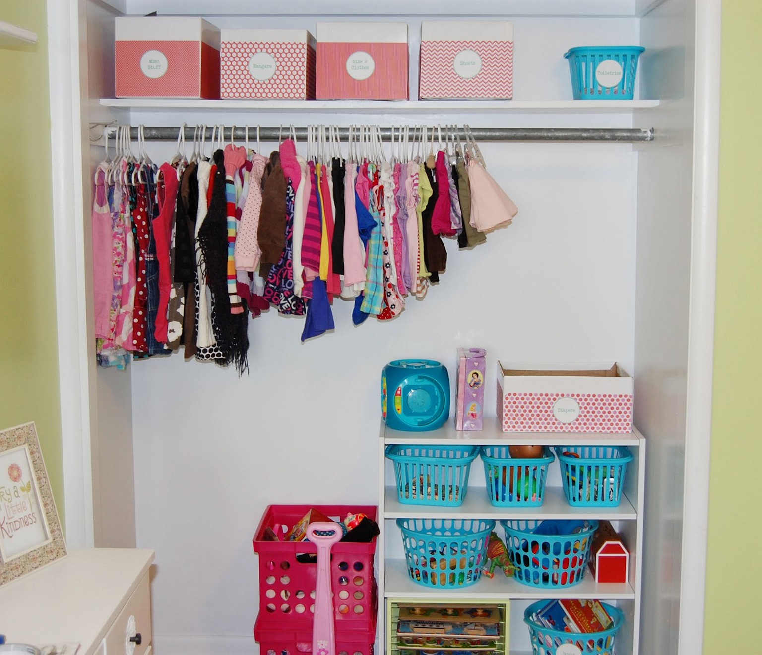 Kids and Baby Clothes Storage Ideas