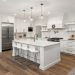 elegant kitchen, furnished and staged