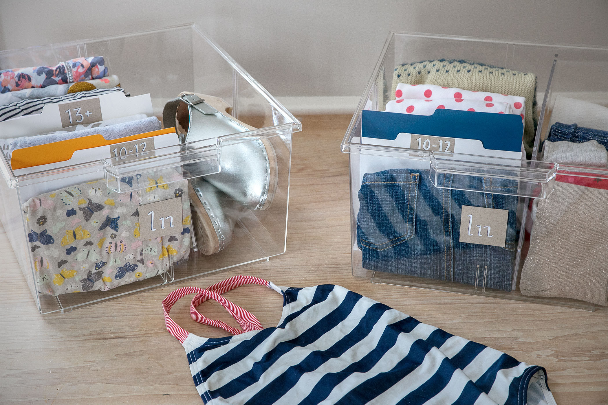 Organize Hand-Me-Downs