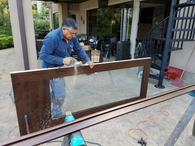 Weather Stripping a Wood Exterior Door