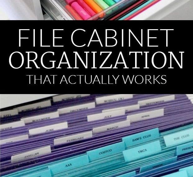 Suggested Home File Categories for Organized Filing System