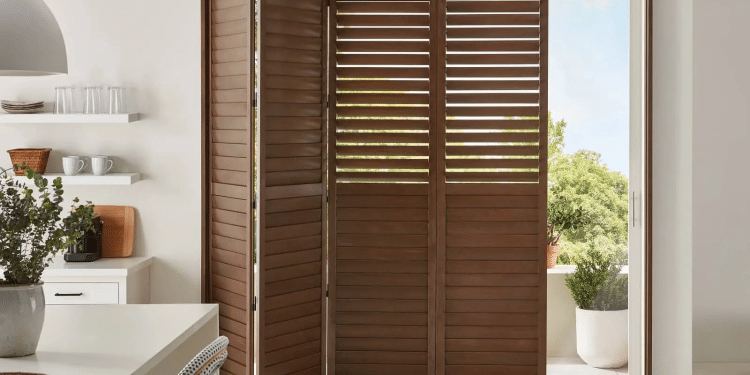 Plantation Shutters on Sliding Glass Doors