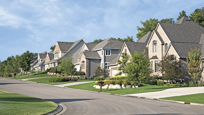 A beautiful suburb
