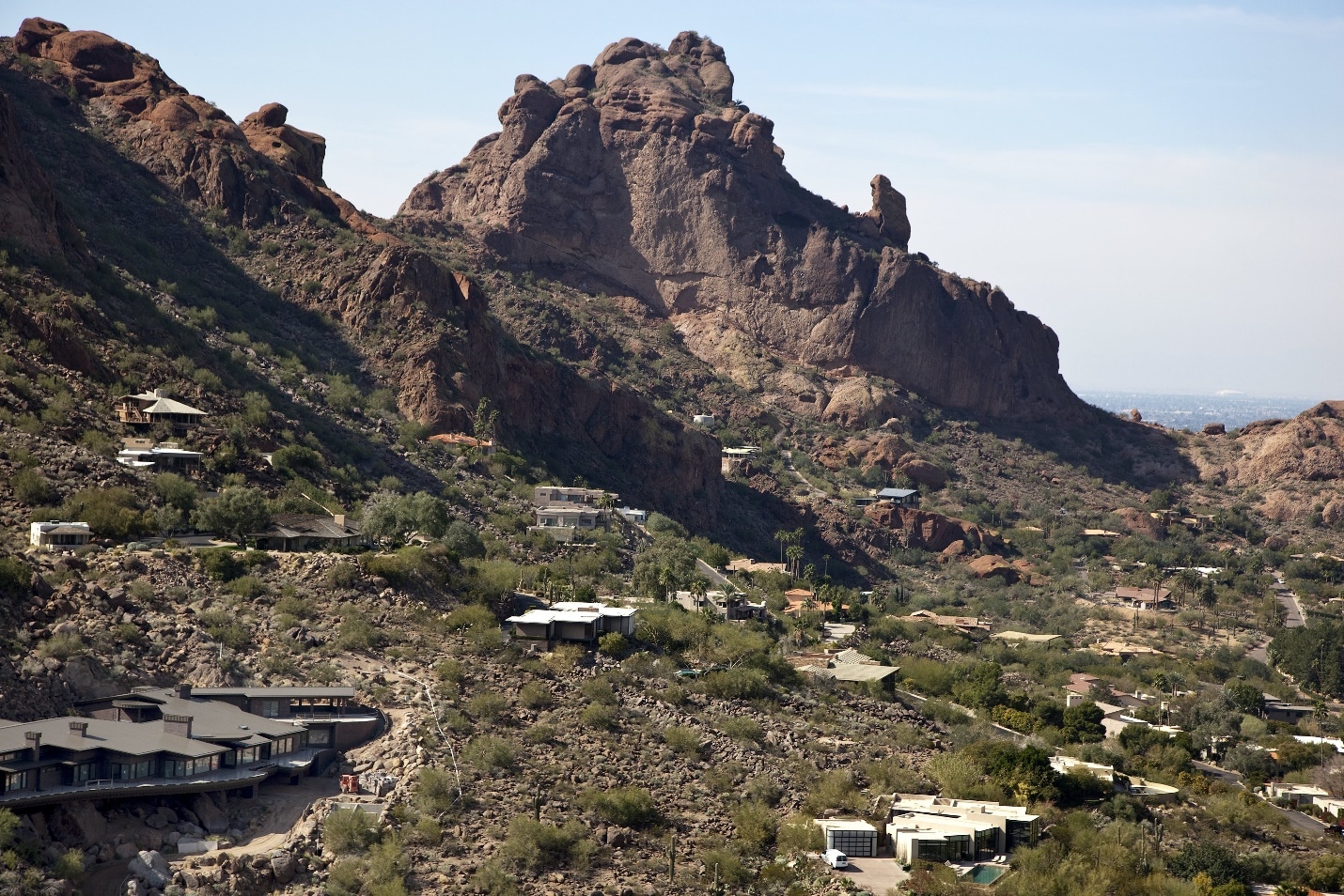 luxury residences on camelback mountain in Arizona