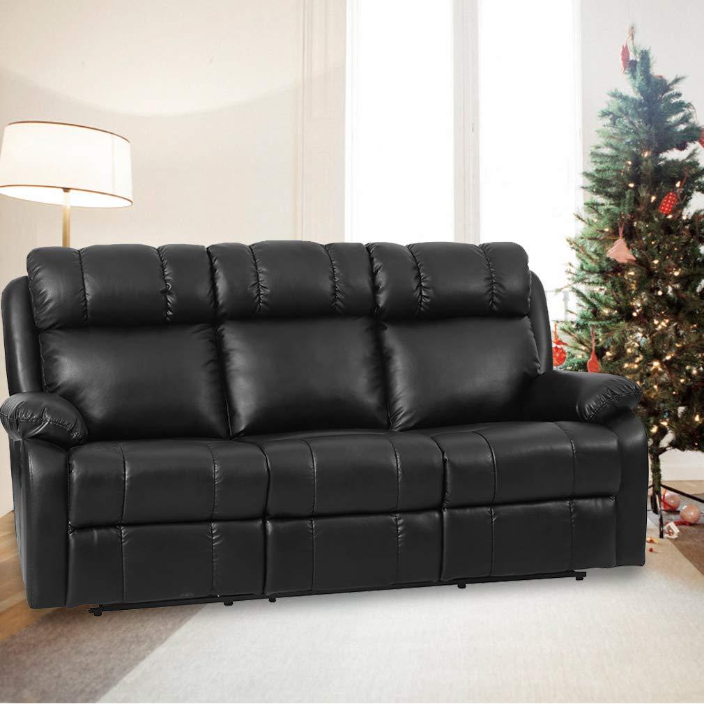 Mua Recliner Sofa Loveseat Leather Sofa Recliner Couch Manual ...