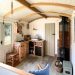 Cozy Retreats Redefined: Interior Design Hacks for Shepherd's Huts with a Small Wood-Burning Stove