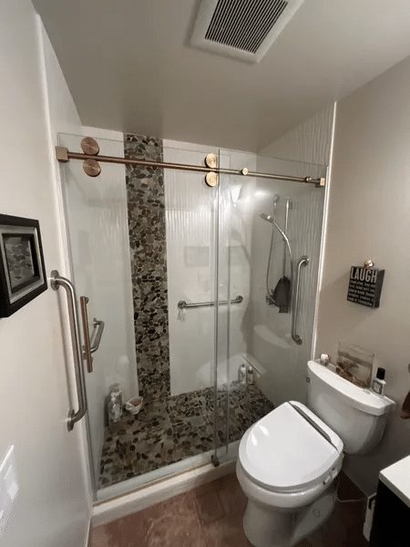 Barn door Glass