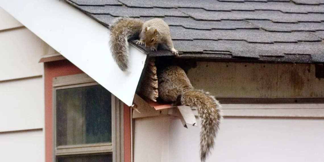 Are there any humane ways of getting rid of squirrels from your house?