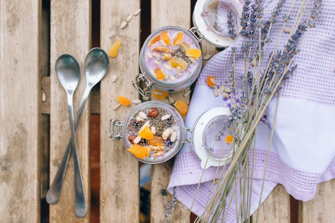 Stainless Steel Spoon on White Ceramic Plate