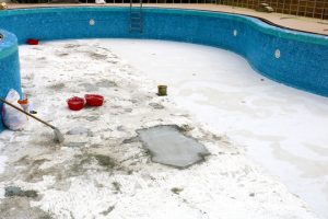 patching a pool with water in it